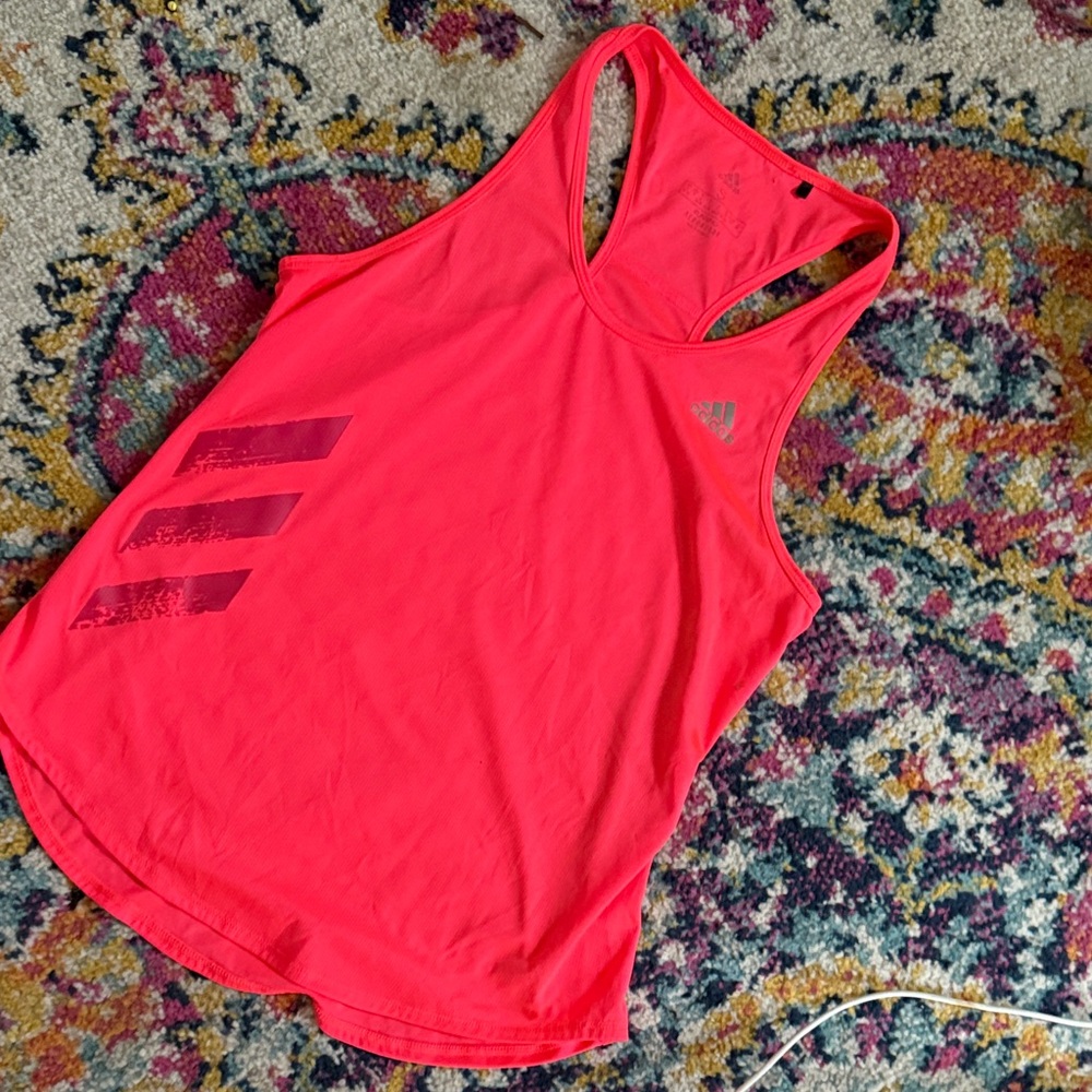Adidas red  Performance Tank Top